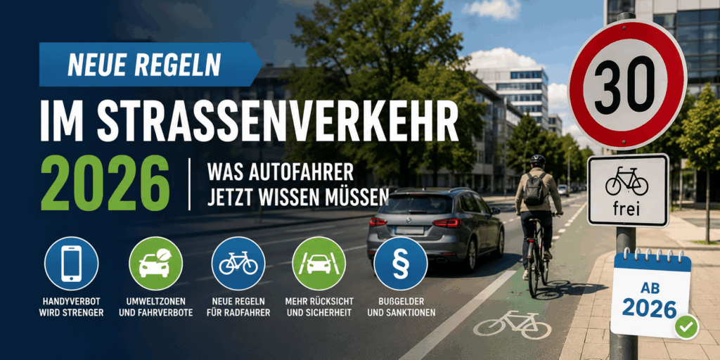 Neue Regeln im Straßenverkehr