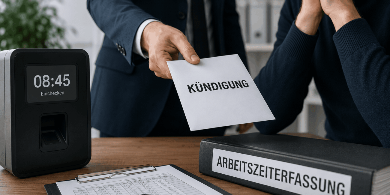 Arbeitszeiterfassung als Kündigungsgrund Was Arbeitgeber und Arbeitnehmer wissen sollten