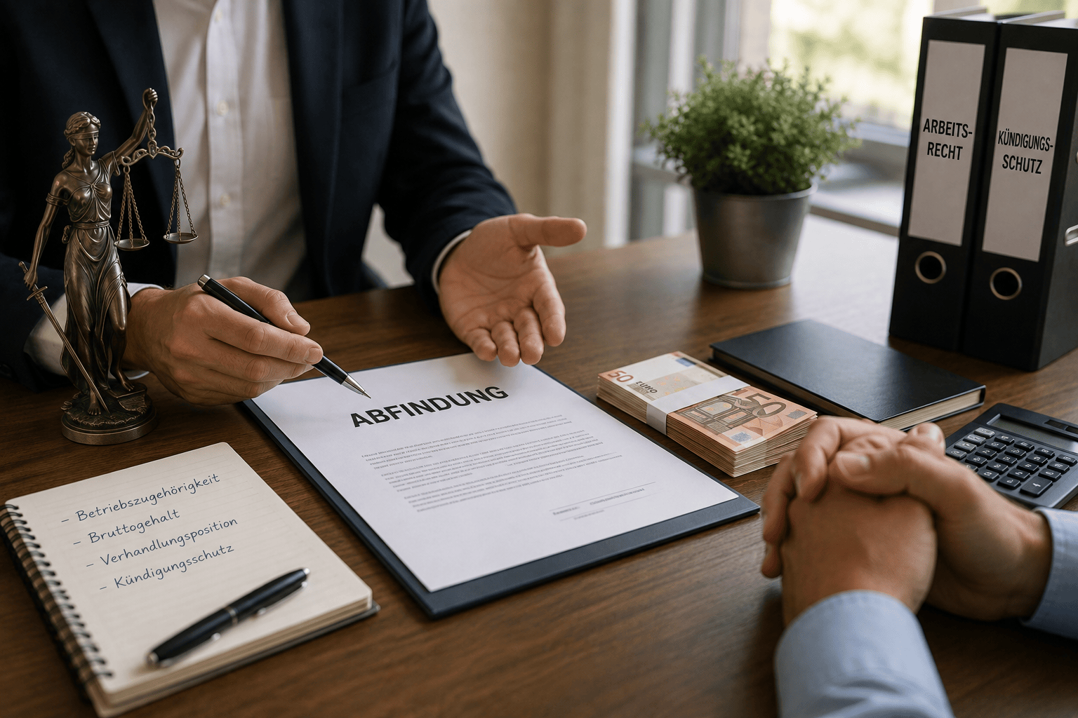 Abfindung nach Jobverlust
